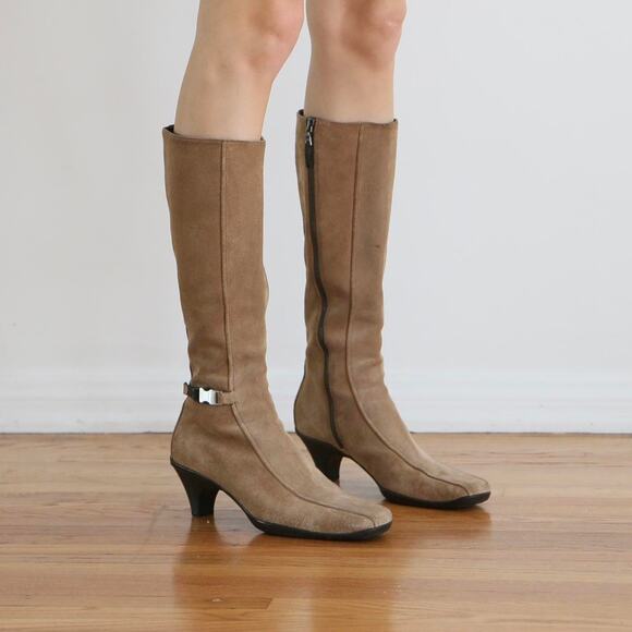 Prada Shoes - Vintage Prada Suede Boots